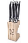 Laguiole Style de Vie Laguiole Premium Line Steakmesser schwarz