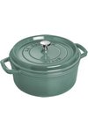 Staub Cocotte rund 26 cm Eucalyptus