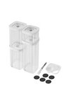 Zwilling 6tlg Cube Box Set S transparent-weiss