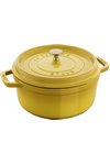 Staub Cocotte rund 26 cm Citron