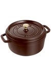 Staub Cocotte rund 28cm chocolat