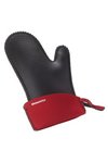 Cuisipro Küchenhandschuh schwarz gross rot 28cm
