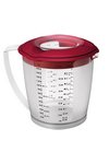 Westmark Rührbecher mit Deckel Helena 1.4l rot