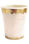 Scrap Cooking Becher Karton 8 Stk. Gold 25cl