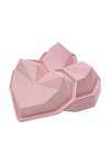 Scrap Cooking Silikonform Diamantherzen