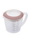 Westmark Rührbecher mit Deckel Helena 1.4l rosa