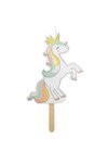 Scrap Cooking Kerze XXL Einhorn