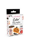 Scrap Cooking Farbpulver Halloween orange schwarz rot