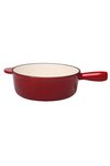 Nouvel Switzerland Caquelon Gusseisen 24cm rot