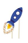 Scrap Cooking Cake Topper mit LED-Beleuchtung Weltall