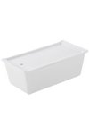 Revol Terrine mit Deckel Tablett, 24x11x7cm, weiss