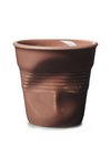 Revol Froisse Knitterbecher Cappuccino 18cl verbrannte Erde