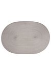 Continenta Tischset oval grau