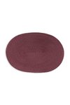 Continenta Tischset oval weinrot