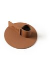 MiLLE W Kerzenhalter M cognac
