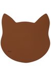MiLLE W Napfunterlage Katze L cognac