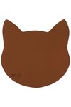 MiLLE W Napfunterlage Katze S cognac