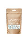 Scrap Cooking Zuckerstreusel Schneeflocken weiss blau