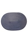 Tischset oval anthrazit