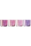 LSA 4er Set Gems Gobelet 310ml Granat assort.