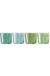 LSA 4er Set Gems Gobelet 310ml Jadegrün assort.