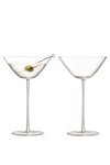 LSA 2er Set Bar Culture Cocktailglas 280ml klar