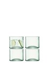 LSA 4er Set Canopy Becher Klein 270ml - recy. Optik