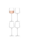 LSA 4er Set Metropolitan Wein Glas 350ml klar