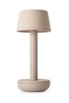 Humble Light Tischlampe Two Leinen beige