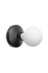 Humble Light Wandlampe Bee frosted schwarz