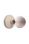 Humble Light Wandlampe Bee smoked beige