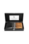 Laguiole Style de Vie Laguiole Luxury Line Steakmesser Olivenholz