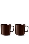 LSA 2er Set Collective Kaffeetasse 370ml mocha