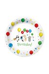 PAW Pappteller Ballon Happy Birthday