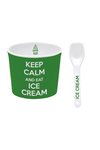 EasyLife Eisbecher Keep Calm grün