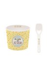 EasyLife Eisbecher Ice Cream gelb