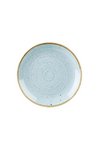 Churchill Stonecast Duck Egg Blue Coupe Teller flach 26cm