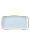 Churchill Stonecast Duck Egg Blue Platte rechteckig 35x18.5cm
