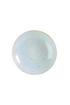 Churchill Stonecast Duck Egg Blue Coupe Teller tief 31cm