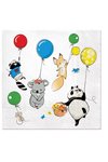 PAW Servietten Tiere mit Ballon