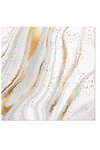 PAW Servietten Marmor Optik gold
