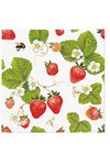 PAW Servietten Strawberries with bees