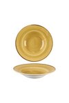 Churchill Stonecast Mustard Yellow Teller tief Fahne 28cm
