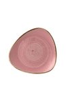 Churchill Stonecast Petal Pink Triangel Teller flach 22.9cm