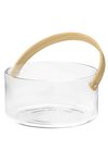 Nuts Servierschale mit Henkel transparent