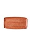 Churchill Stonecast Spiced Orange Platte rechteckig 29.5x15cm