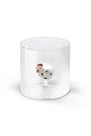 EasyLife Trinkglas Weisses Huhn