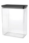 BRABANTIA Vorratsdose Tasty+ dark grey 5.4 l