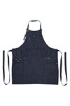 DUTCHDELUXES Schürze 5-Pocket Slim Fit denim brute