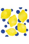 PPD Servietten Lemon Dots